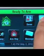 Home security panel